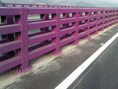 Four beam guardrail